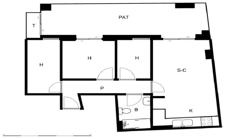 Flat for sale in psaje Miro