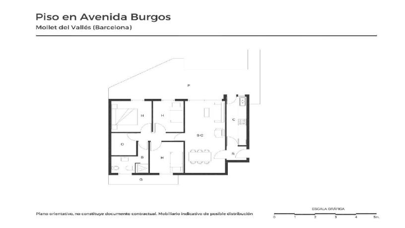 Flat for sale in avda Burgos