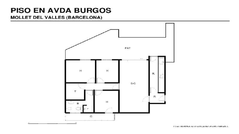 Flat for sale in avda Burgos