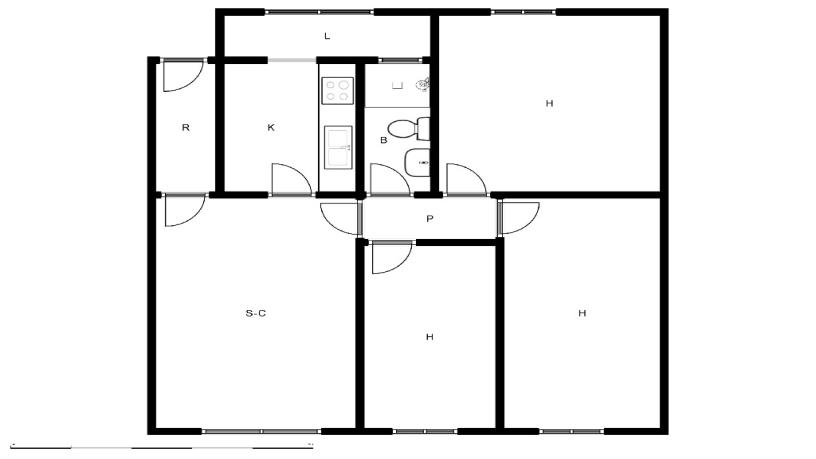 Flat for sale in calle Sagunto