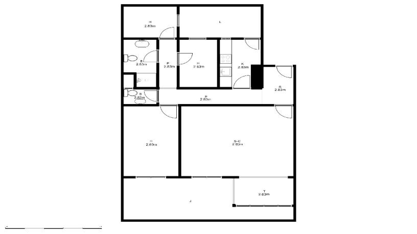 Flat for sale in calle Victoria