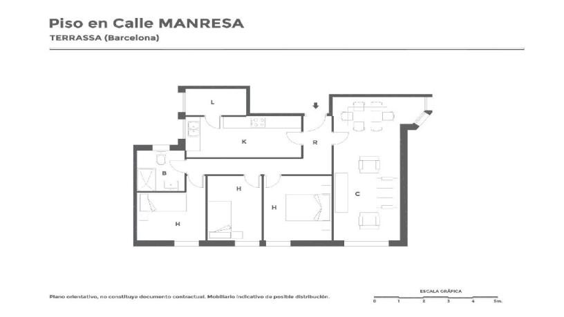 Flat for sale in calle Manresa