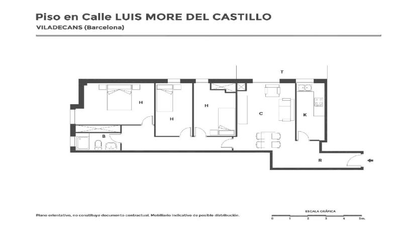 Flat for sale in avda Mil.lenari