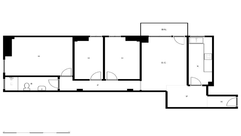 Flat for sale in avda Mil.lenari