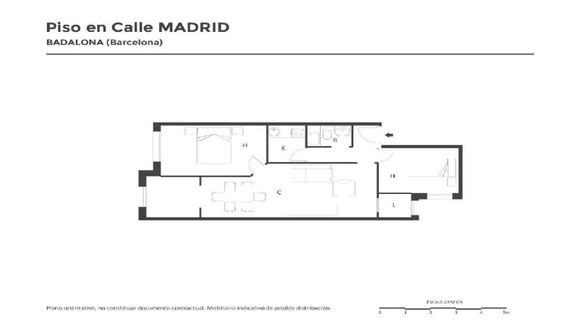 Piso en venta en calle Madrid