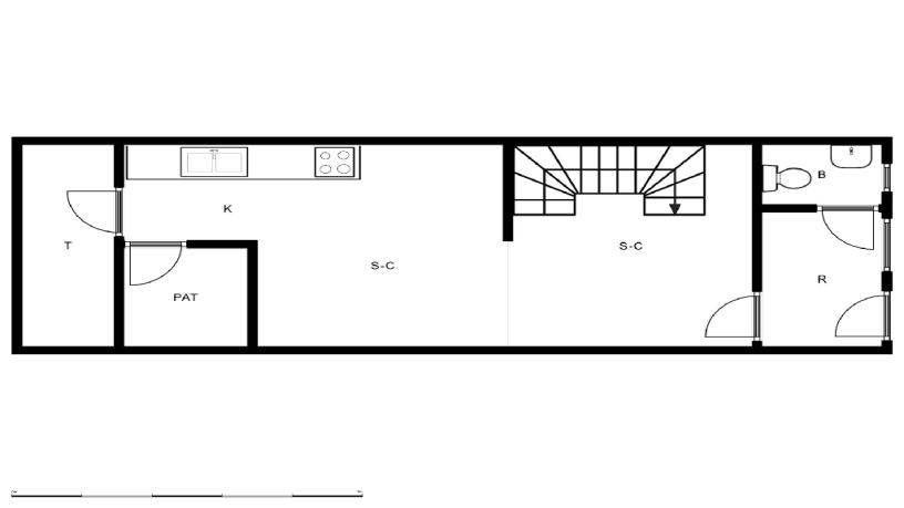 Chalet adosado en venta en calle Pau Piferrer