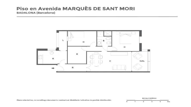 Piso en venta en avda Marques de Sant Mori