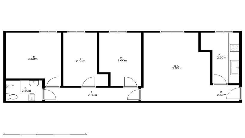 Flat for sale in calle Algarve