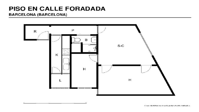 Flat for sale in calle Foradada