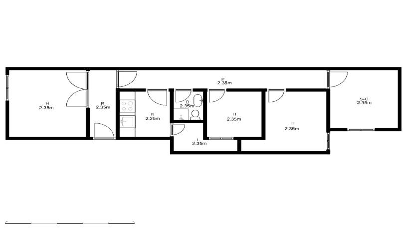Flat for sale in calle Llinars del Valles