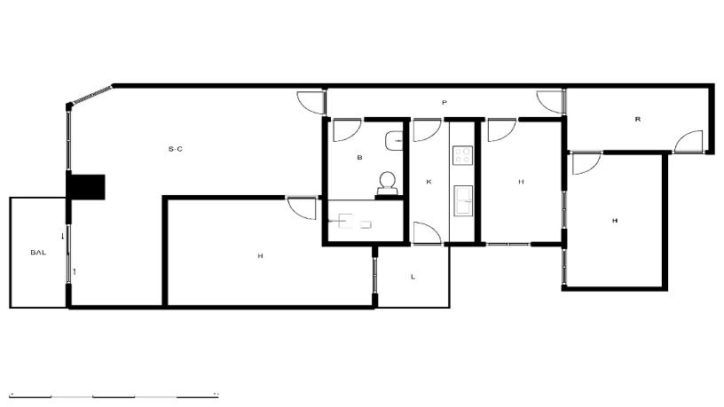 Flat for sale in calle Cienfuegos
