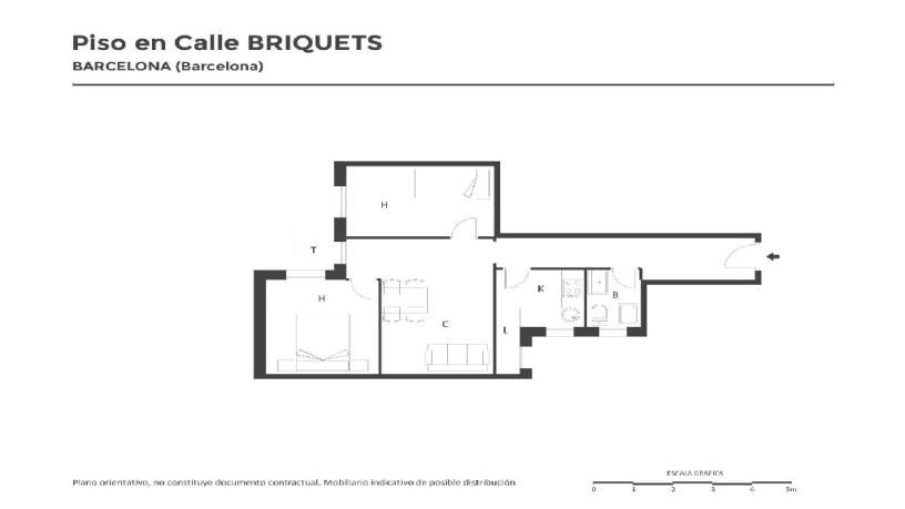Flat for sale in calle Briquets