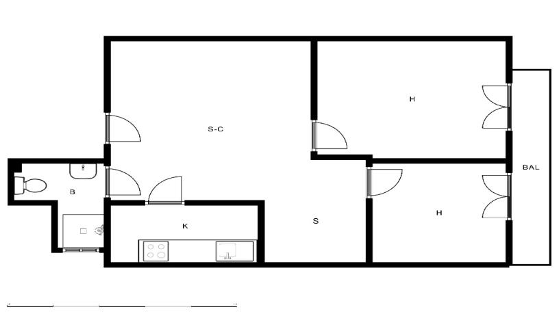 Flat for sale in calle Magallanes