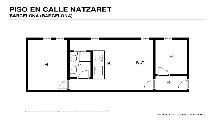 Flat for sale in calle Natzaret