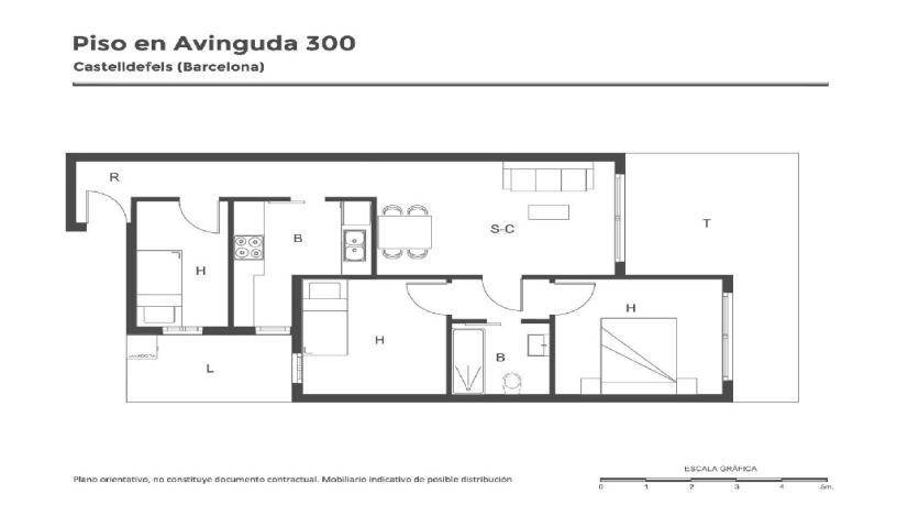 Flat for sale in avda 300