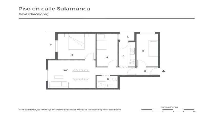 Flat for sale in calle Salamanca