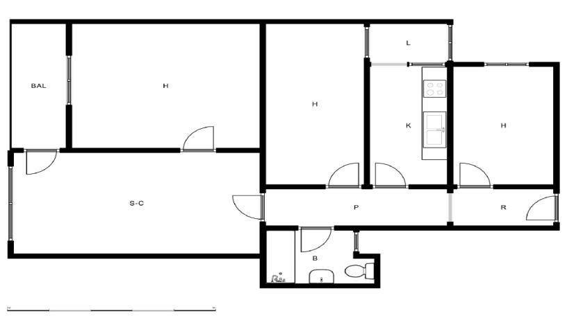 Flat for sale in calle Salamanca