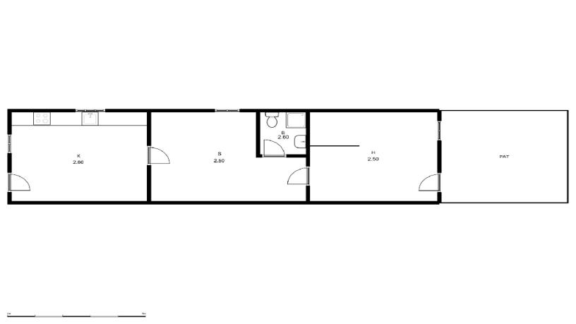 Chalet adosado en venta en calle Cami Verd