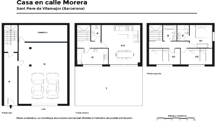 Townhouse for sale in calle Morera