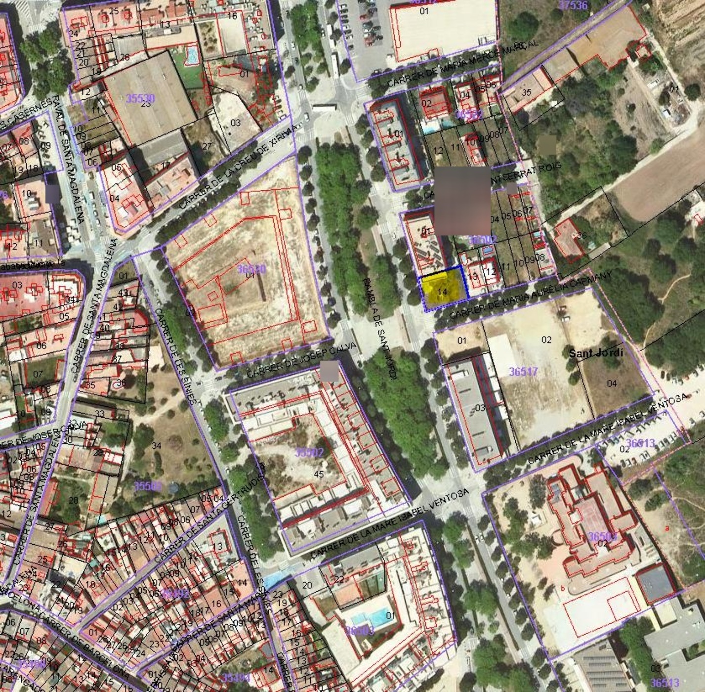 Terreno urbano en venta en rbla Sant Jordi