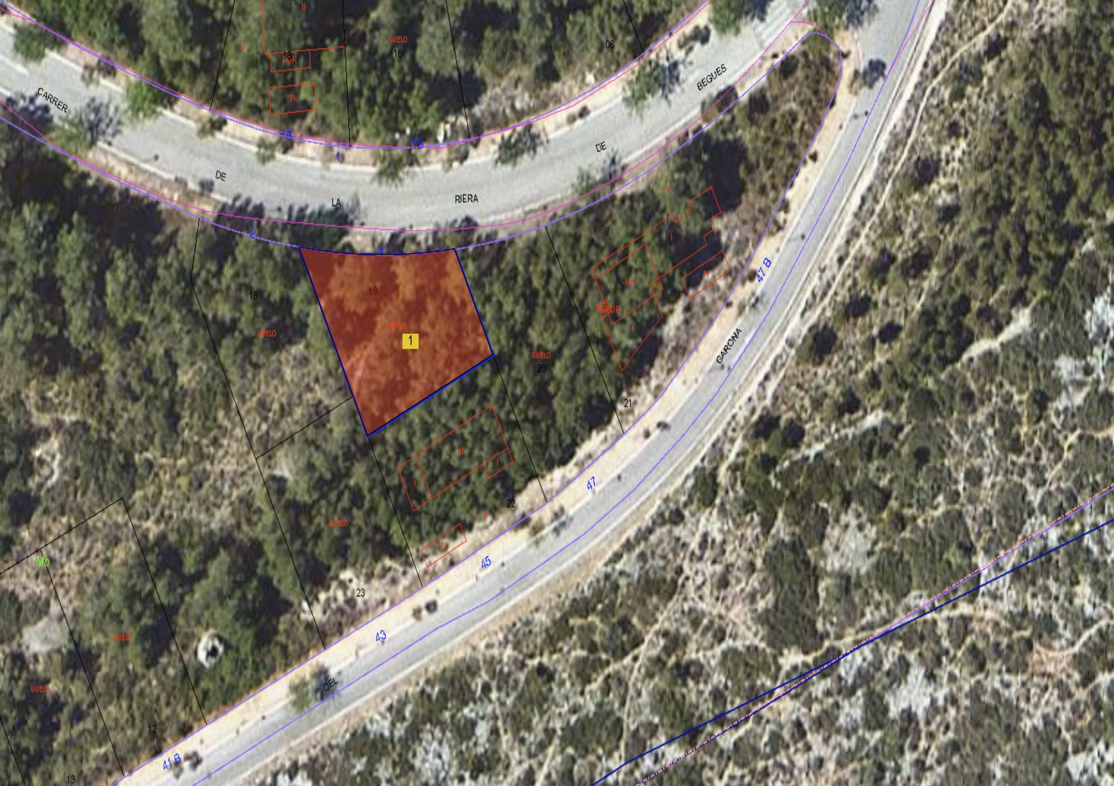 Terreno urbano en venta en calle Riera de Begues