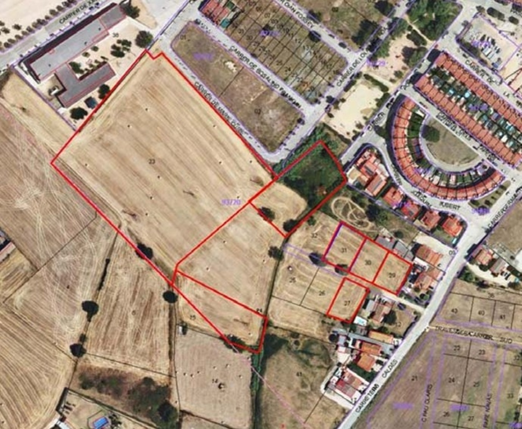 Developable land for sale in calle Germa Agusti