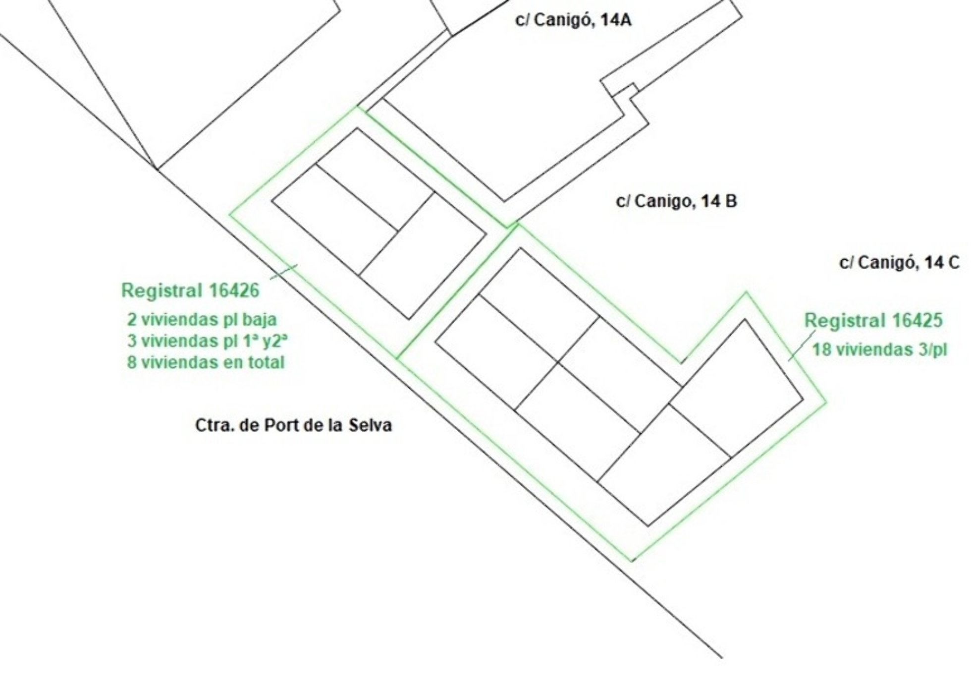 Urban ground for sale in calle Port de la Selva