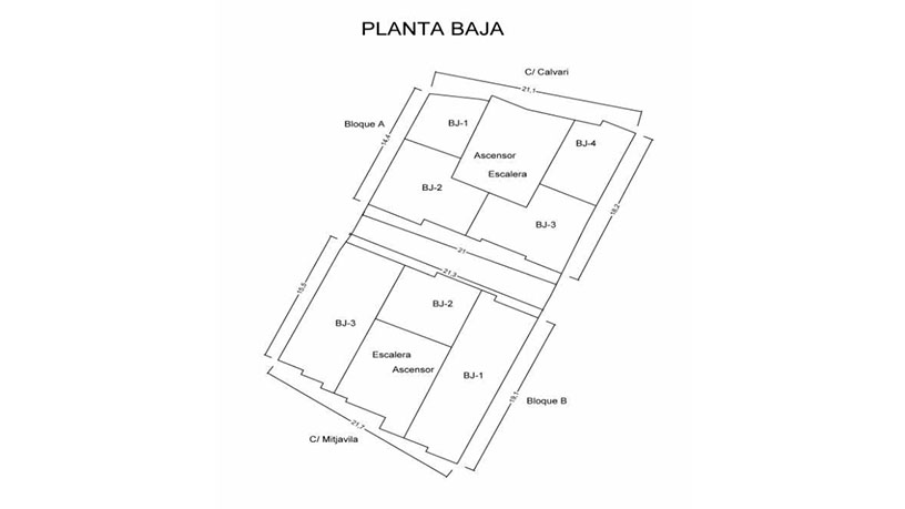 Work stopped for sale in calle Calvari