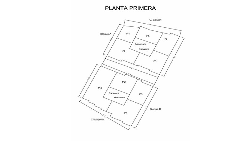 Work stopped for sale in calle Calvari