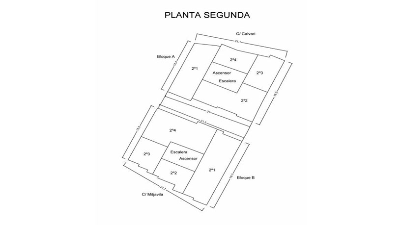 Work stopped for sale in calle Calvari