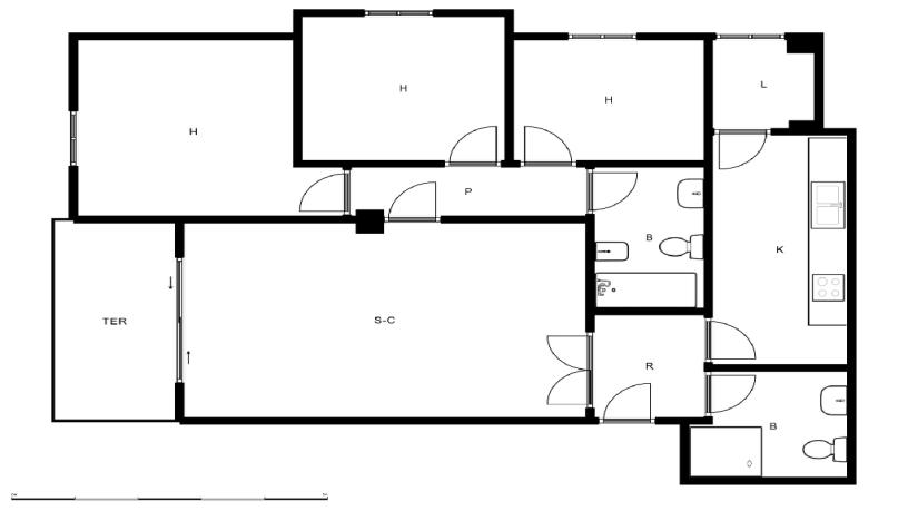 Piso en venta en calle Transversal
