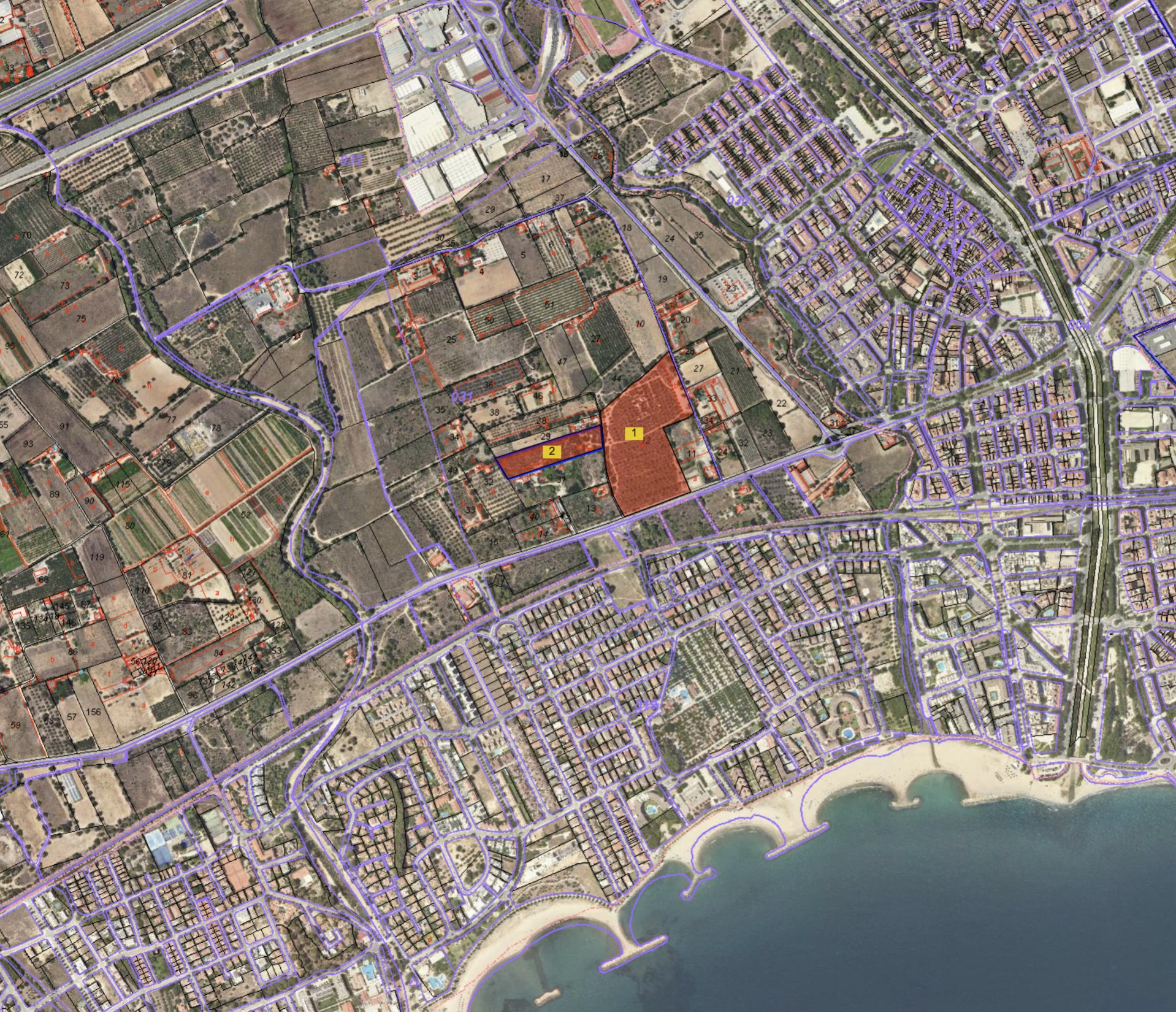Terreno urbanizable en venta en polig 31 Parc30