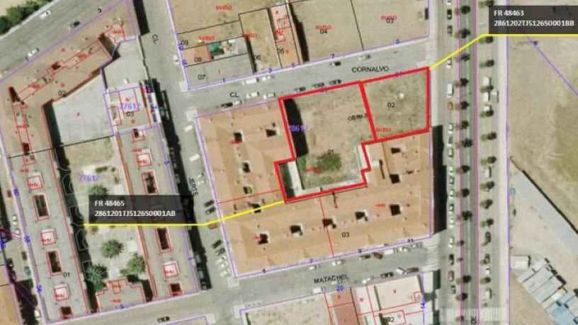 Urban ground for sale in avda De Cordoba Esquina C/ Cornalvo S/n