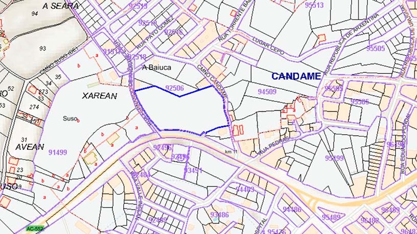 Terreno urbanizable en venta en avda Fisterra