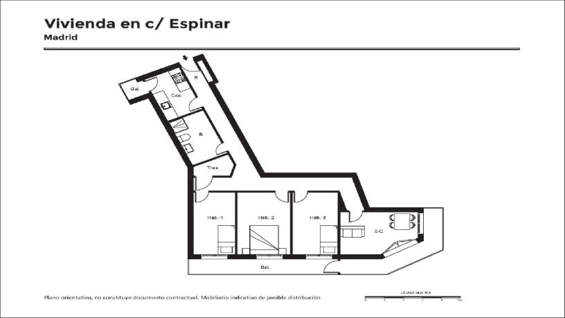 Piso en venta en calle Espinar