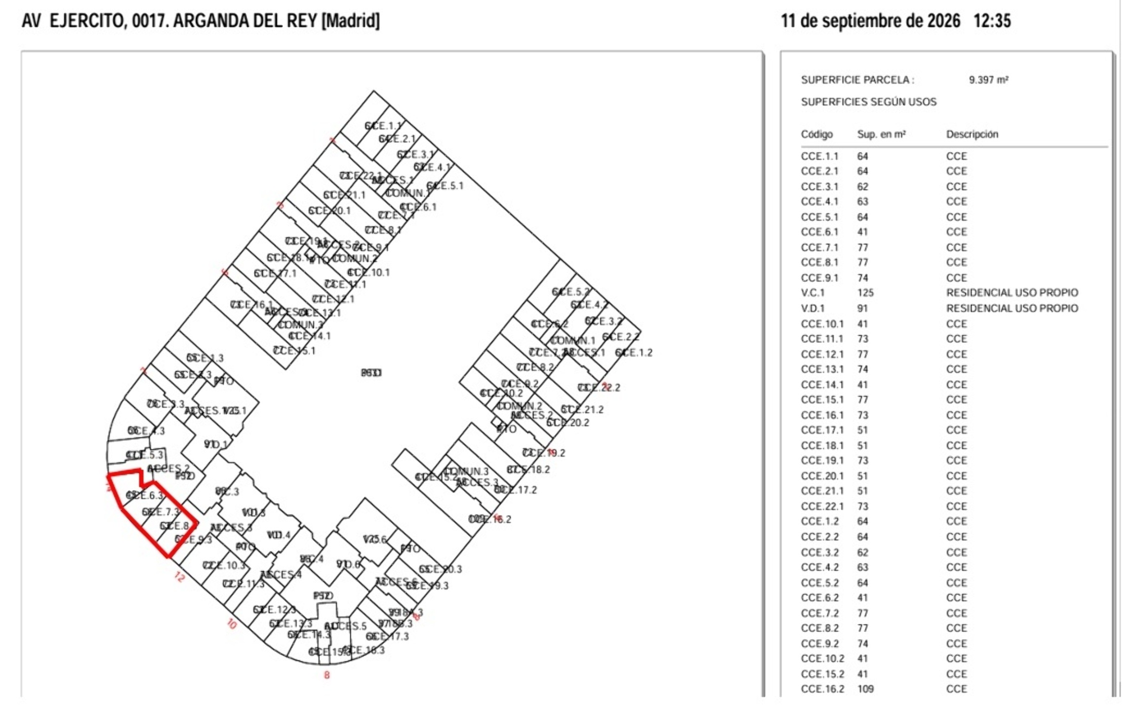 Commercial premises for sale in calle Cortinas Cervantes