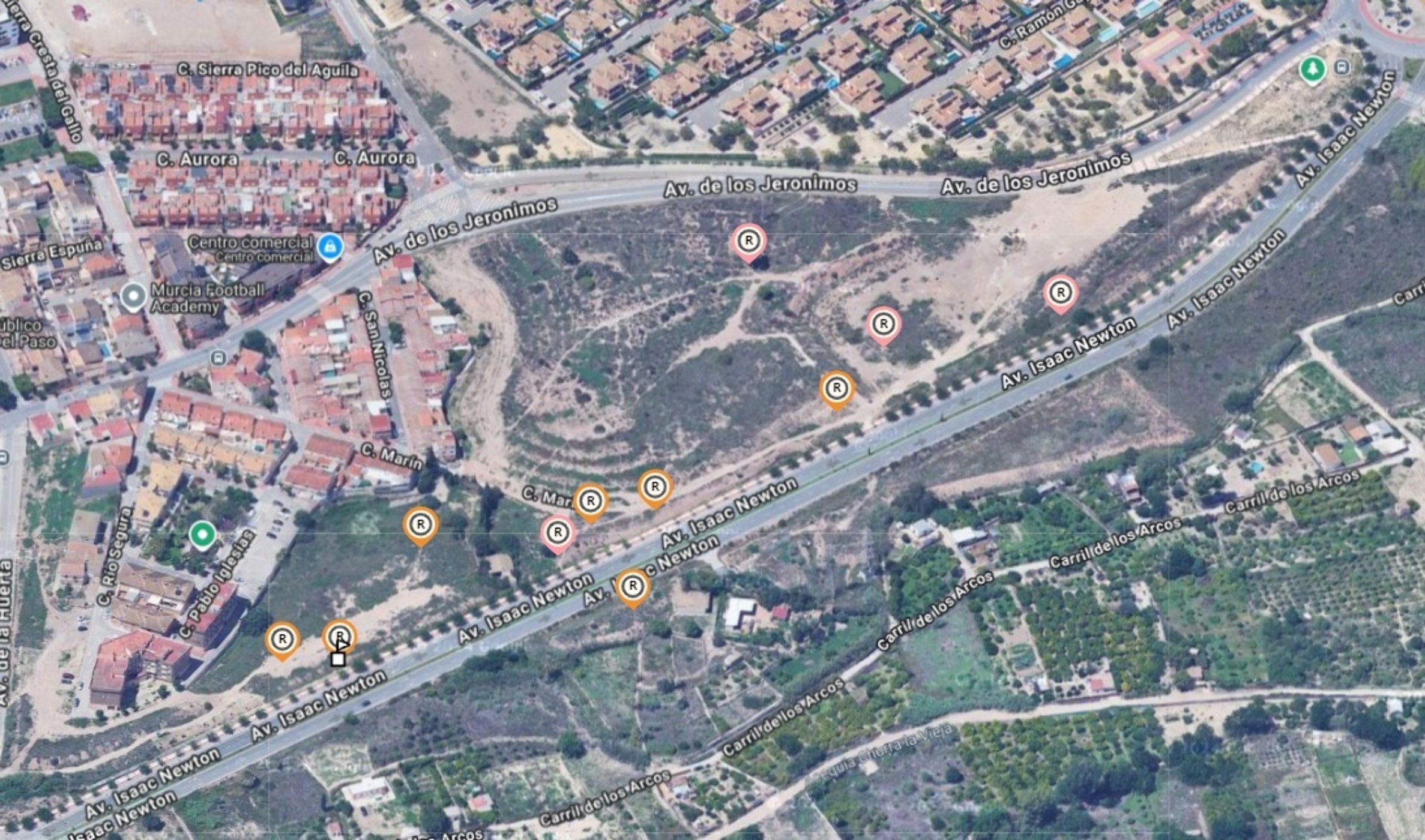 Terreno urbanizable en venta en avda Jeronimos