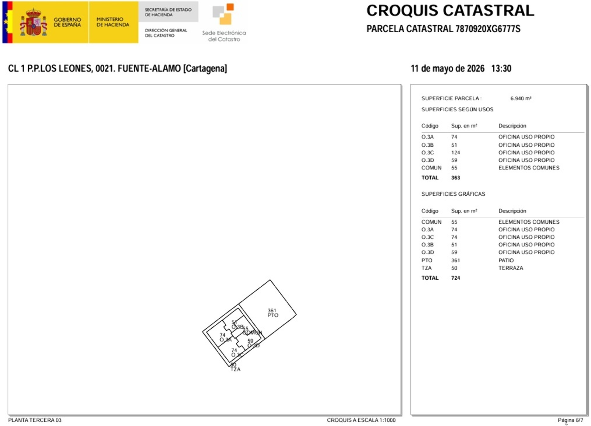 Office for sale in calle Aislamientos Desmontables