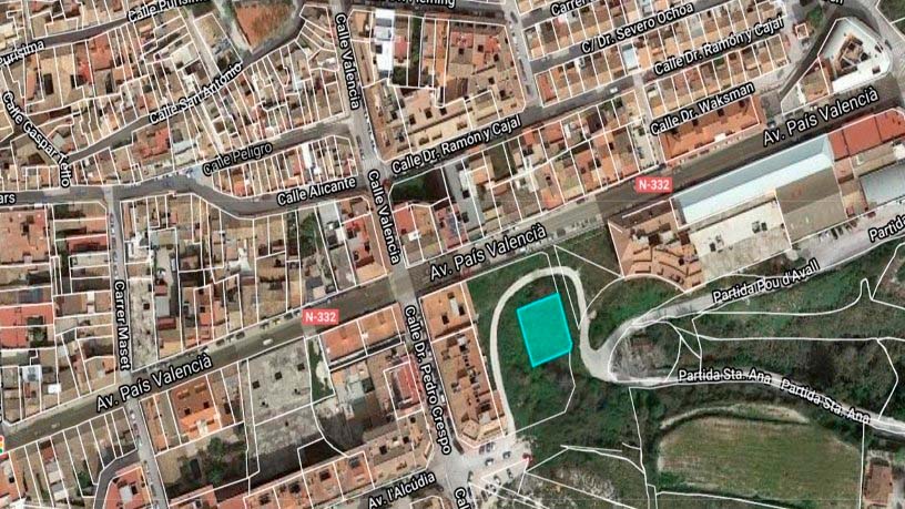 Developable land for sale in calle Santa Ana (ur)