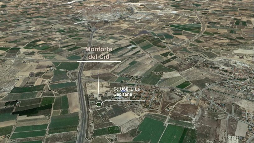 Terrain aménageable à vendre à urb Capitana, la